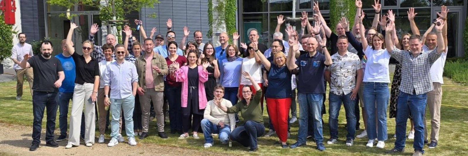 Gruppenfoto des Amiva-Teams