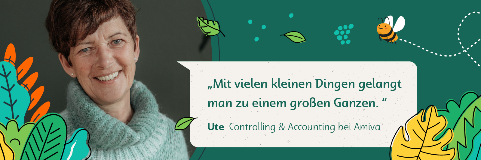 Ute aus dem Amiva-Team