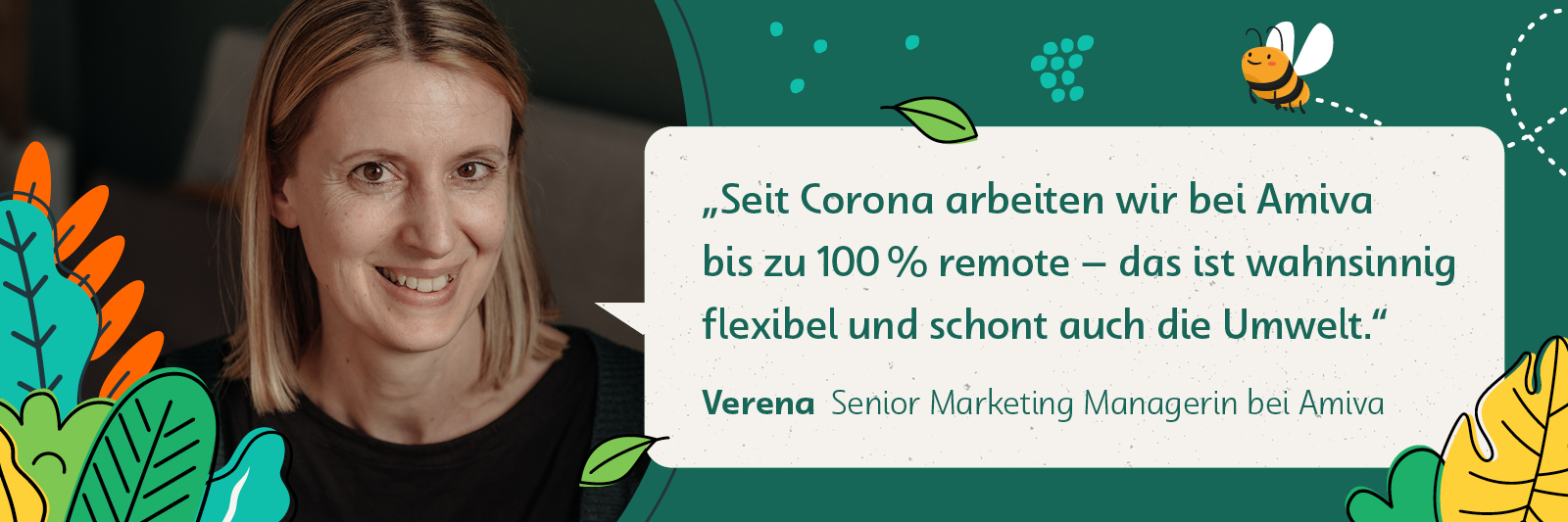 Verena aus dem Amiva-Team
