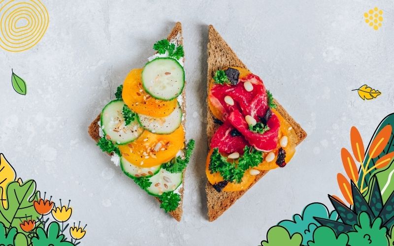 Vegan vegetarisch Unterschied