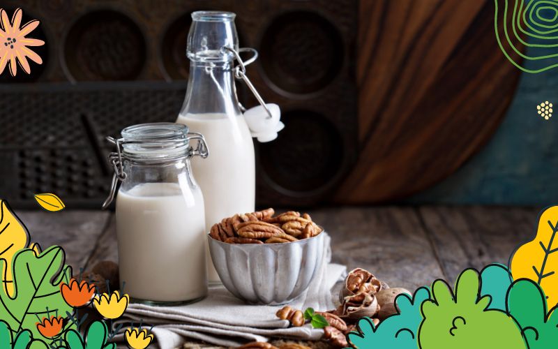 Vegane Milch umweltfreundlich