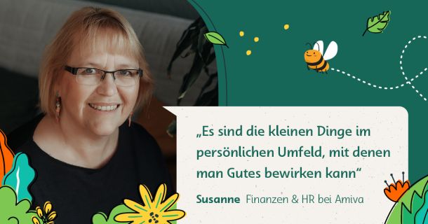 Susanne aus dem Amiva-Team