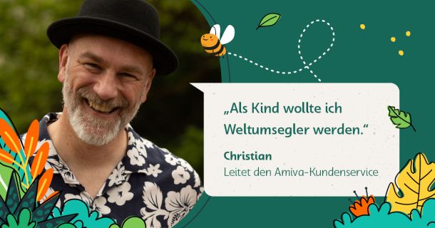 Christian aus dem Amiva-Team